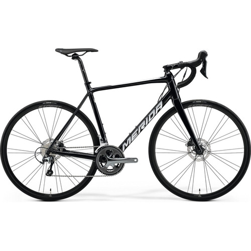 Bicicleta De Ruta Merida Scultura 300 Tiagra Disc Color Negro Tamaño Del Cuadro M L (54cm)