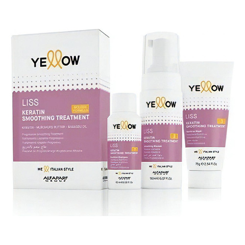 Liss Keratin Progresive Smoothing Treatment - Yellow