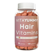 Vita Yummy Hair Vitamina Em Goma Para Cabelo - 60 Gomas