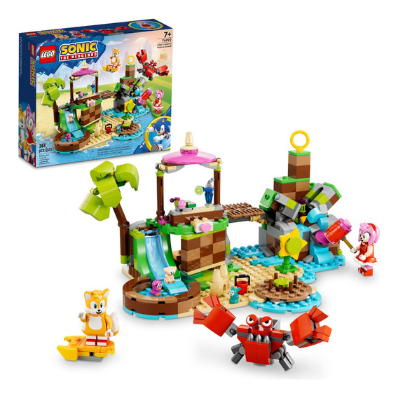 Kit Lego Sonic The Hedgehog Isla Rescate De Animales 76992 Cantidad de piezas 388