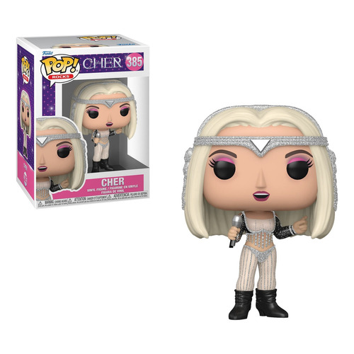 Figura Funko Pop Cher Living Proof con purpurina #385