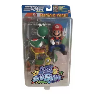 Nintendo Power Super Mario Sunshine Mario & Yoshi Coleção