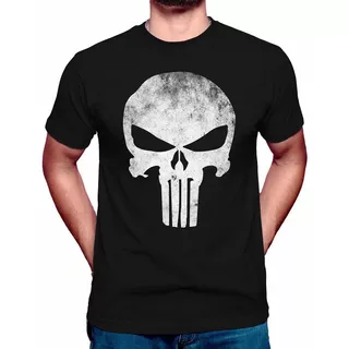 Camiseta O Justiceiro The Punisher Caveira Clássica