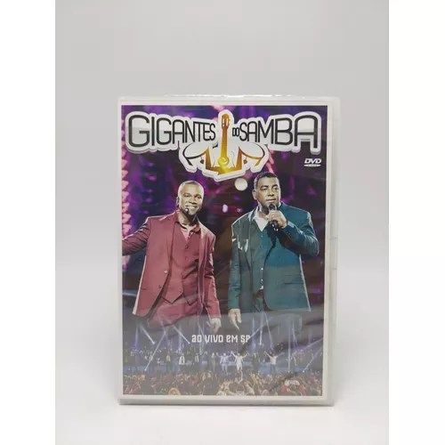 Cd+Dvd - Gigantes Do Samba - Ao Vivo Em Sp - Som Livre - Música e