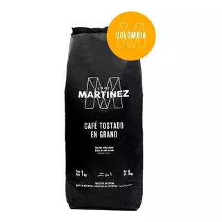 Café En Grano Tostado Café Martinez Colombiano 1kg