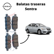 Balatas Frenos Disco Tras Sentra 2018 Nissan Ceramica