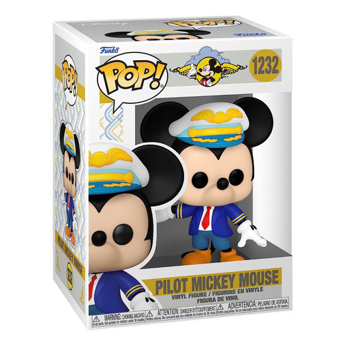 Funko Pop! #1232 - Disney: Pilot Mickey Mouse