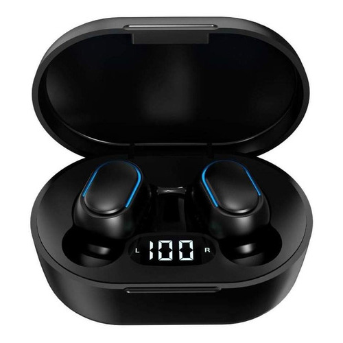 Audífonos Inalámbricos 1hora AUT114 | Bluetooth Color Negro