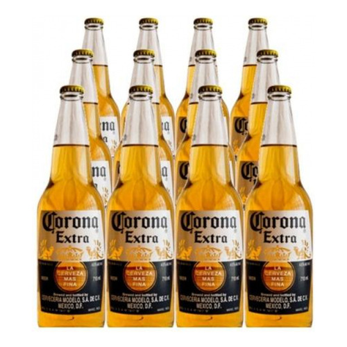 Cerveza Corona 710 Caja X12 Unidades