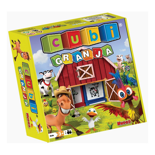 Juego Mesa Didactico Cubi Granja Cubos Nupro Sharif Express