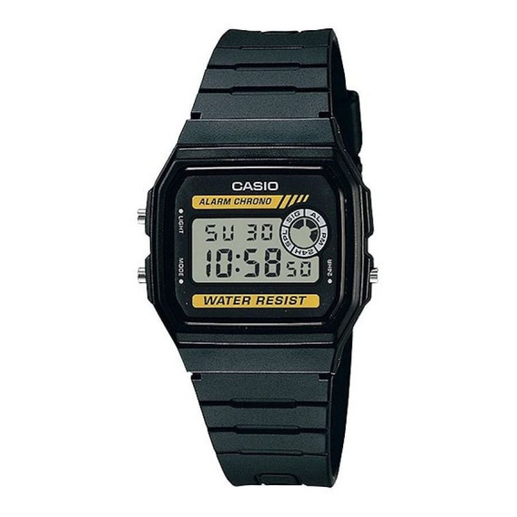 Reloj Para Unisex Casio F_94wa_9dg Negro