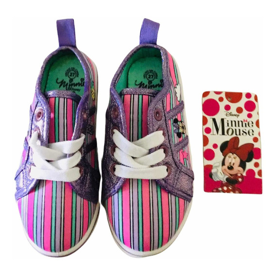 Zapatilla Minnie Mouse Original Para Niñas