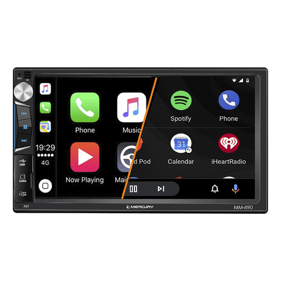 Estereo Multimedia 2 Din Android iPhone Mirror Gps Aux Usb