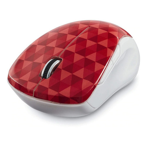 Mouse Inalámbrico Verbatim 99744 Ambisiestro Blue Led Color Rojo