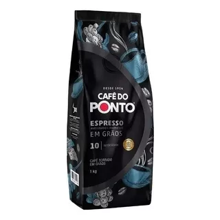 Café Em Grãos Café Do Ponto Espresso Torrefacto Em Sacola 1kg