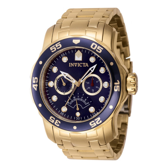 Reloj Para Hombres Invicta Pro Diver 46996 Oro