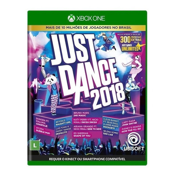 Just Dance 2018  Standard Edition Ubisoft Xbox One Físico