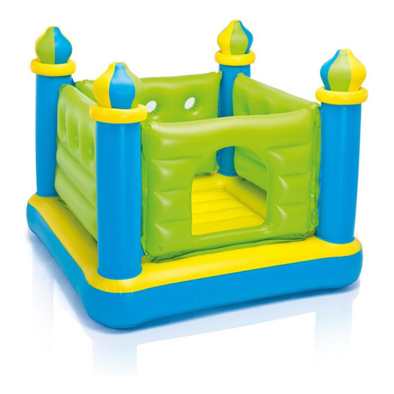 Castillo Inflable Intex Pelotero Saltarin 132x132 + Pelotita