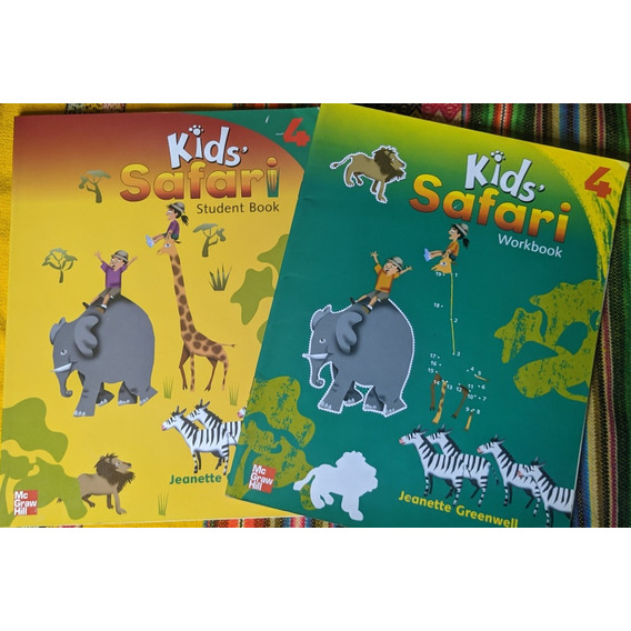 Kids Safari Macgraw Hill Student Book And Workbook 4, 5 Y 6