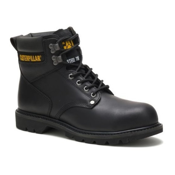 Caterpillar Bota Second Shift Hombre Piel Genuina Comoda