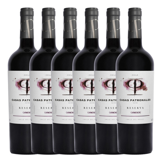 6x Vino Casas Patronales Reserva Carménère