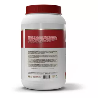 Whey Fort 3w Vitafor Proteina Em Po Sabor Frutas Vermelhas. Pote De 900g