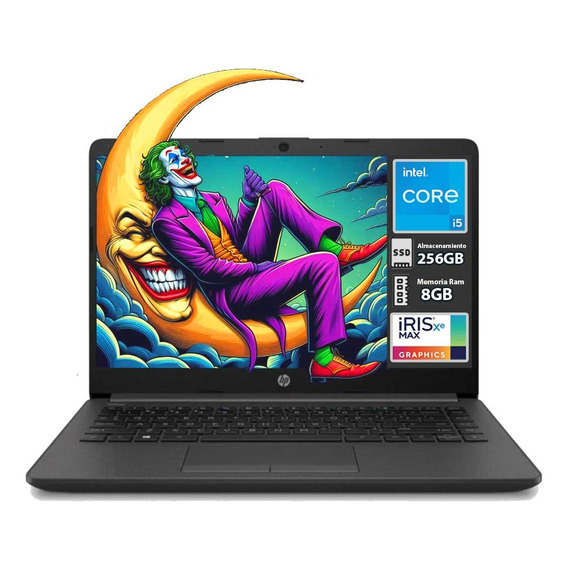 Laptop Hp 240 G9 14  Intel Core I5 1235 8gb 256gb Color Negr