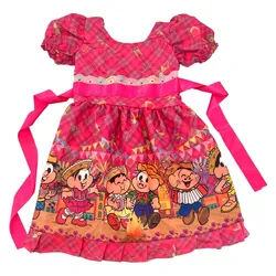 Vestido Junino Infantil Menina Festa Com Forro no Mercado Livre com oferta e cupom de desconto