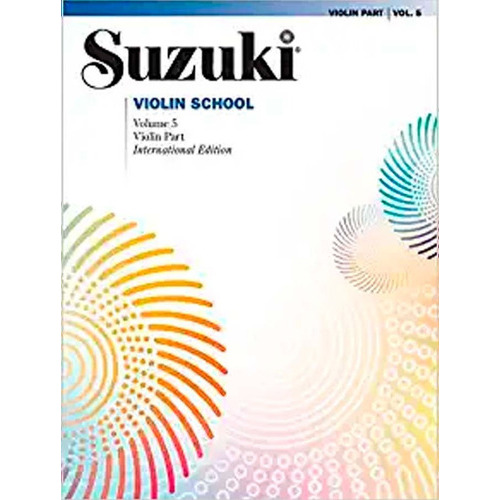 Suzuki Violin School: Violin Part, Vol. 5, De Suzuki., Vol. 5. Editorial Alfred Music, Tapa Blanda En Inglés, 1995
