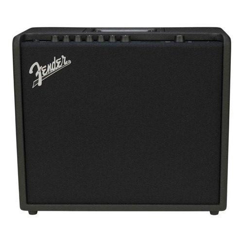 Amplificador Fender Mustang Series 100 para guitarra de 100W color negro 110V