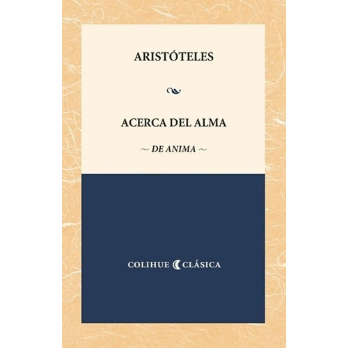 Acerca Del Alma De Anima