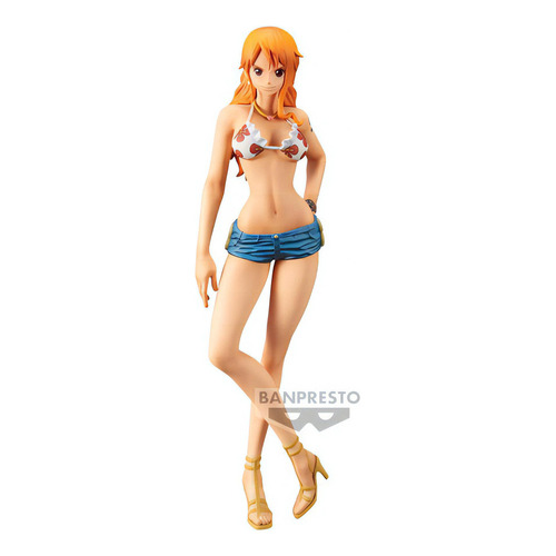 Figura Nami One Piece Grandista Nero - Banpresto