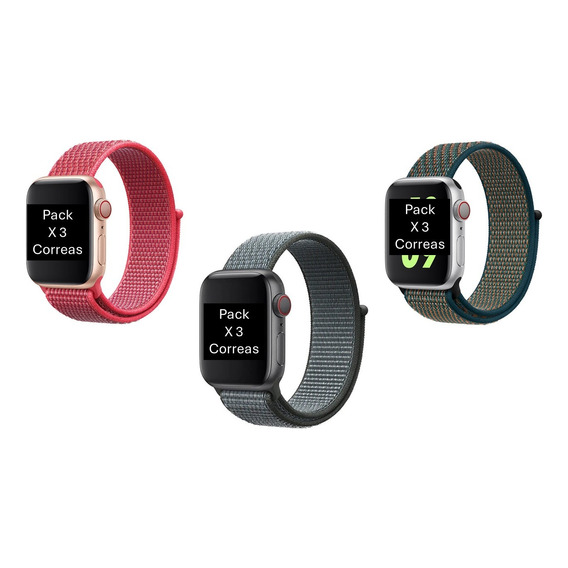 Correa Silicona Para Apple Watch Todas Tallas Y Series