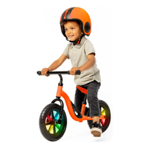 Bicicleta De Aprendizaje Naranja Charlie Glow Chillafish