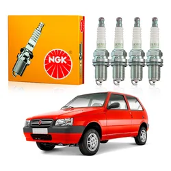  Jogo Velas Ngk Uno 1.0 2005 A 2008