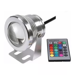 Faro Proyector Rgb  10w C/lupa  P/albercas Gran Calidad @lb