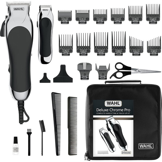 Kit Rasuradora Y Mini Recortadora Cabello Wahl Para Hombre