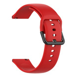 Pulseira Vip Compatível Xiaomi Watch S3 / Haylou Watch S8 Cor Vermelha