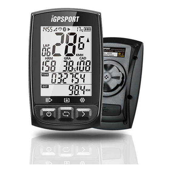 Ciclo Computador Gps Bicicleta Igpsport Igs50s Ant+ / Ble Color Negro