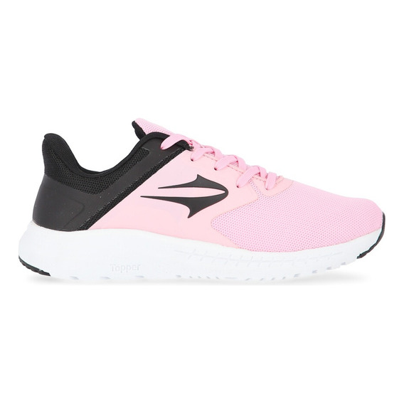 Zapatilla Topper Rack Rosa Spoon/negro