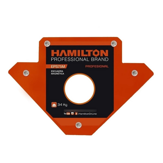 Escuadra Magnetica 34kg Hamilton 