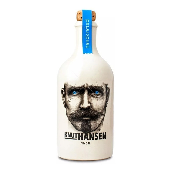  Gin Knut Hansen Dry Por 500ml  Hamburgo- Alemania : º-