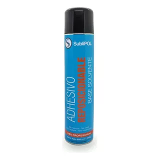 Aerosol Adhesivo Reposicionable Sublimacion Base Solvente