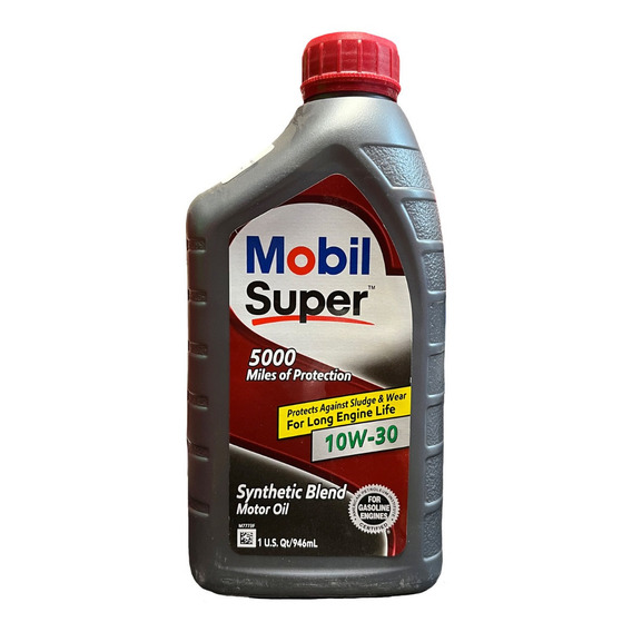 Aceite Sintetico Mobil Super 10w30 .946 Ml