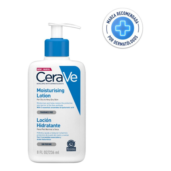 Loción Hidratante Cerave Para Piel Seca A Muy Seca 236ml