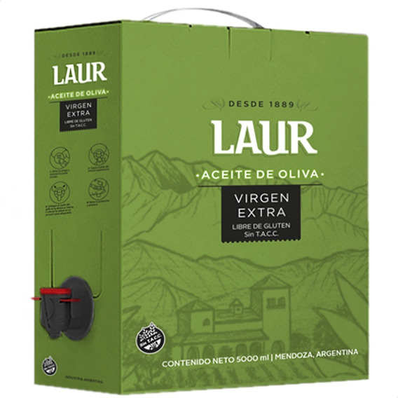 Aceite de oliva virgen Laur clásico en caja