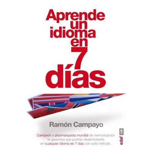 Aprende Un Idioma En 7 Dãâas, De Campayo, Ramón. Editorial Edaf, S.l., Tapa Blanda En Español