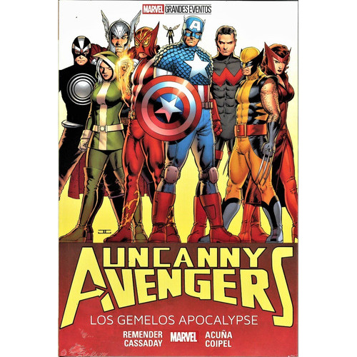 Marvel Comics Uncanny Avengers Los Gemelos Apocalypse, De Rick Remender., Vol. 1. Editorial Marvel, Tapa Blanda En Español, 2022