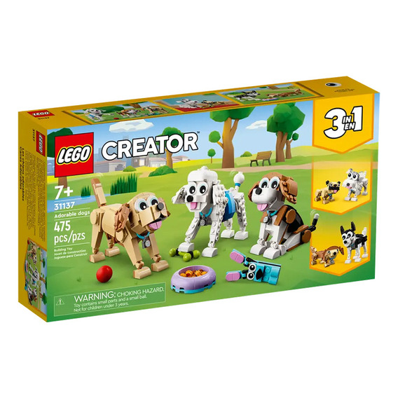 Lego Creator Perros Adorables 475 Pzs