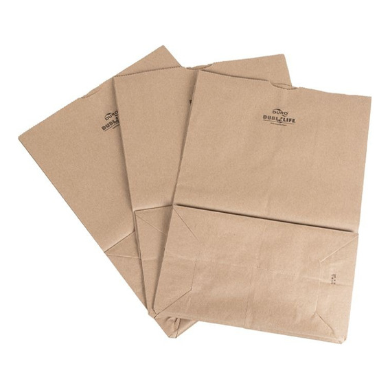 Pack 100 Bolsas Papel Kraft Ecológica Biodegradable Mayoreo